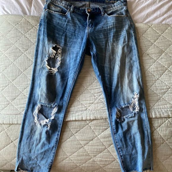 Blank NYC Denim - Blank NYC Distressed Cropped Jeans size 28